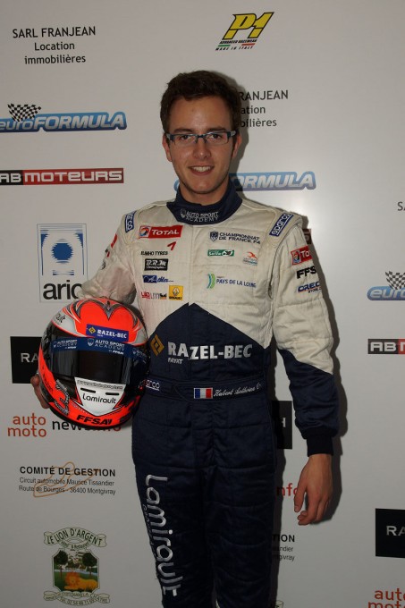 Enzo Guibert vainqueur volant Euroformula 2012